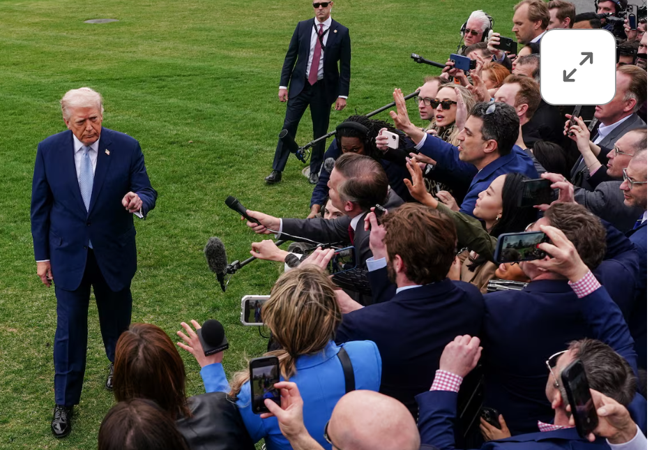 Trump Says CNN, MS NOW and Politico Will Be Banned From White House