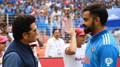 Virat Kohli Explains Why Sachin Tendulkar Comparisons Do Not Define His Legacy