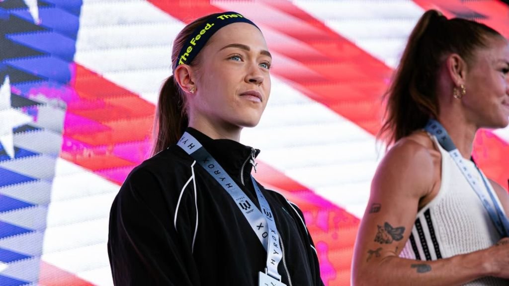 Joanna Wietrzyk at the Beijing Hyrox championship