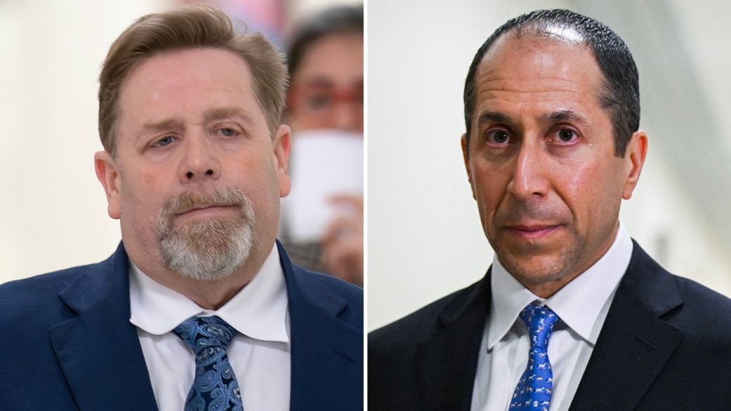Former associates of Jeffrey Epstein Darren Indyke, left, and Richard Kahn.