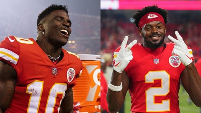 Tyreek Hill Fuels Chiefs Reunion Rumors After Tyquan Thornton Suffers Injury vs. Raiders
