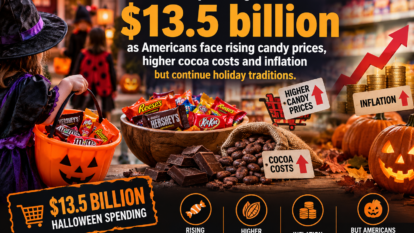 Halloween Candy Prices Rise as US Spending Hits $13.5B