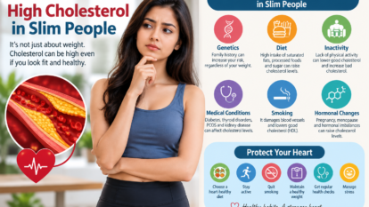 High Cholesterol in Slim People: 6 Causes Explained