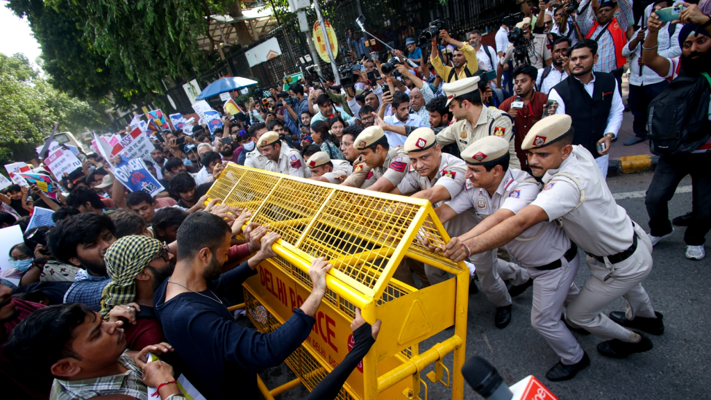 Congress-BJP Clash Over Prashant Bhushan's Regime Change Remark