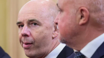 IMF Meeting Walkout as Russian Minister Anton Siluanov Speaks