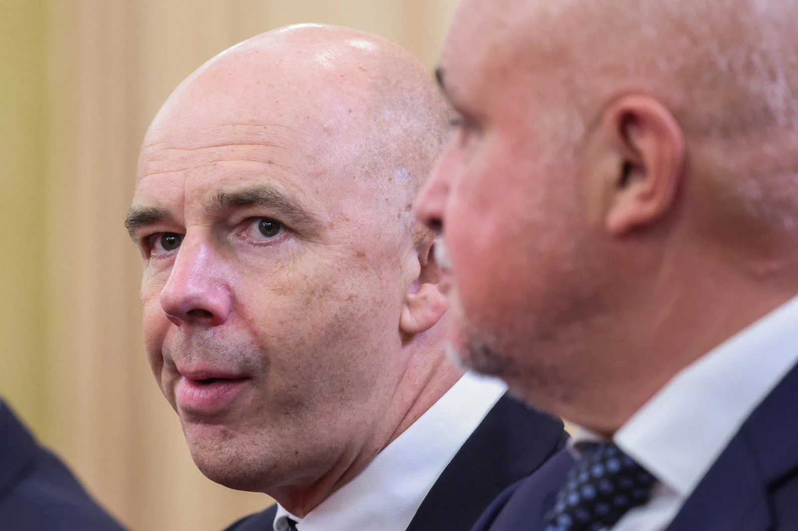 IMF Meeting Walkout as Russian Minister Anton Siluanov Speaks