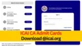 ICAI CA Final Admit Card 2026 Released: Download Link