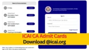 ICAI CA Final Admit Card 2026 Released: Download Link