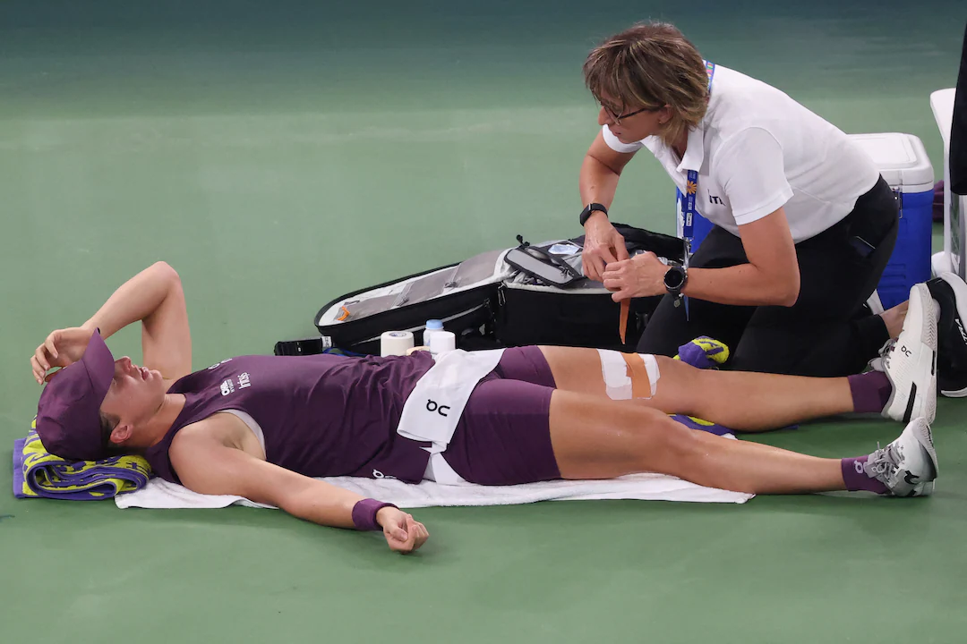 Injured Iga Swiatek Loses to Maja Chwalinska in Wuhan