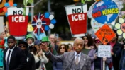California No Kings Protests Focus on Early Voting