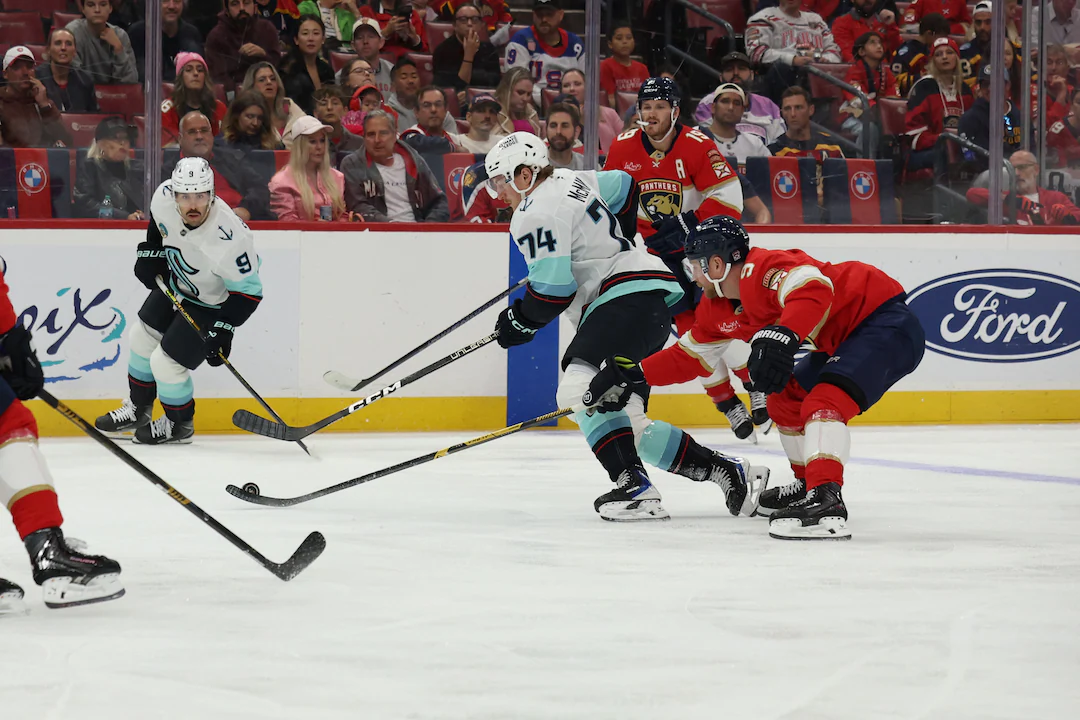 Carter Verhaeghe Hat Trick Leads Panthers to Historic 8-3 Win