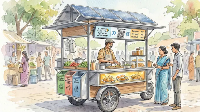 IIT Kharagpur Solar Cart Aims to Empower Street Vendors