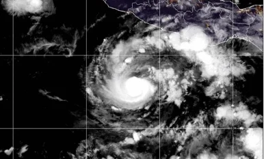 Hurricane Trudy Hits Mexico With Heavy Rain and Winds