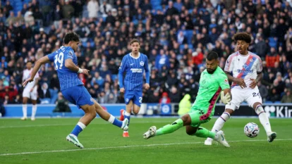 Brighton Win 5-0 as Gomez Stuns, Man Utd Draw With Leeds Brighton Win 5-0 as Gomez Stuns, Man Utd Draw With Leeds