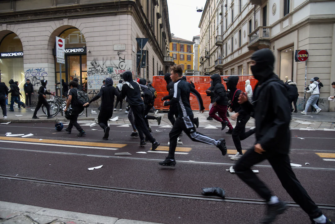Milan Protests Turn Violent for Second Day in Italy