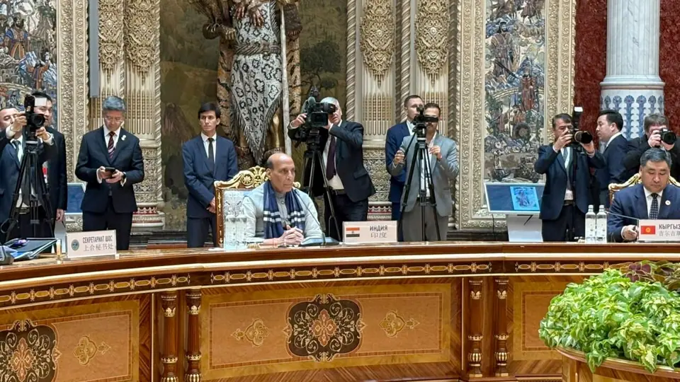 Rajnath Singh at SCO: No Double Standards on Terrorism