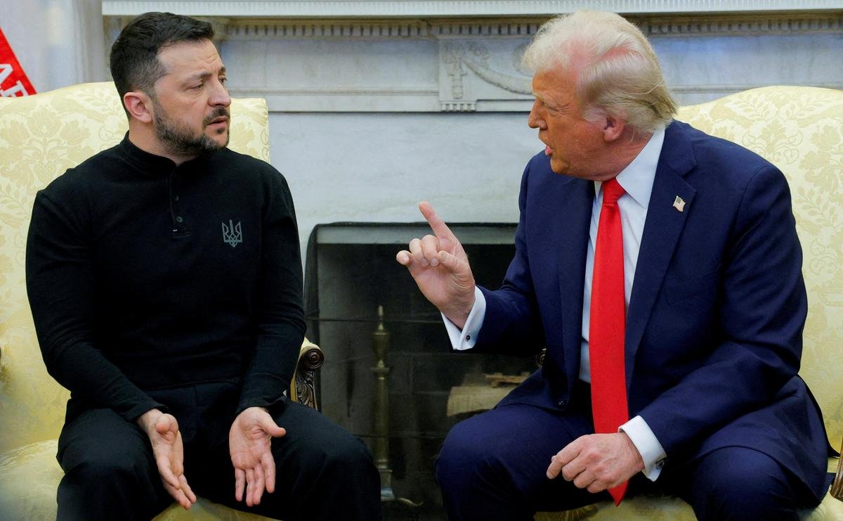 Zelenskyy Meets Trump Envoys Amid Ukraine Aid Dispute