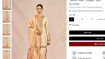 Deepika Padukone’s ₹90,000 Masaba Gupta Kurta Set Deepika Padukone’s ₹90,000 Masaba Gupta Kurta Set