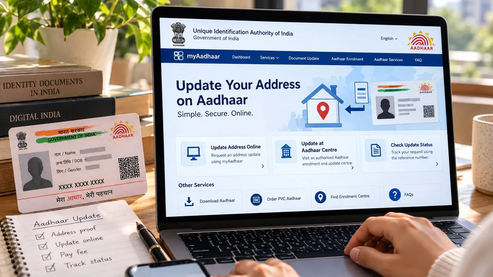 How to Update Aadhaar Address Online and Offline