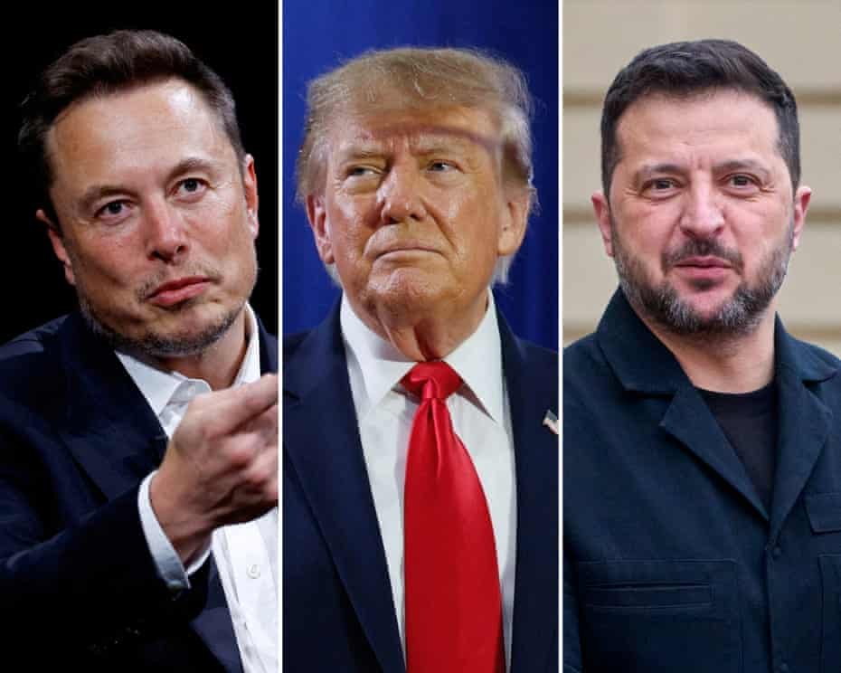 Trump, Musk, Zelenskyy: Who Is to Blame in Starshield Row?