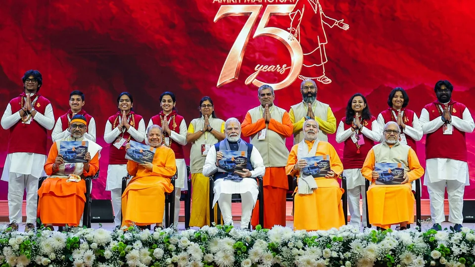 PM Modi Links Chinmaya Mission to Viksit Bharat 2047
