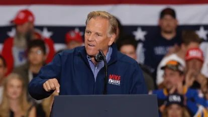 Mike Rogers Dodges MAGA Label at Trump’s Michigan Rally