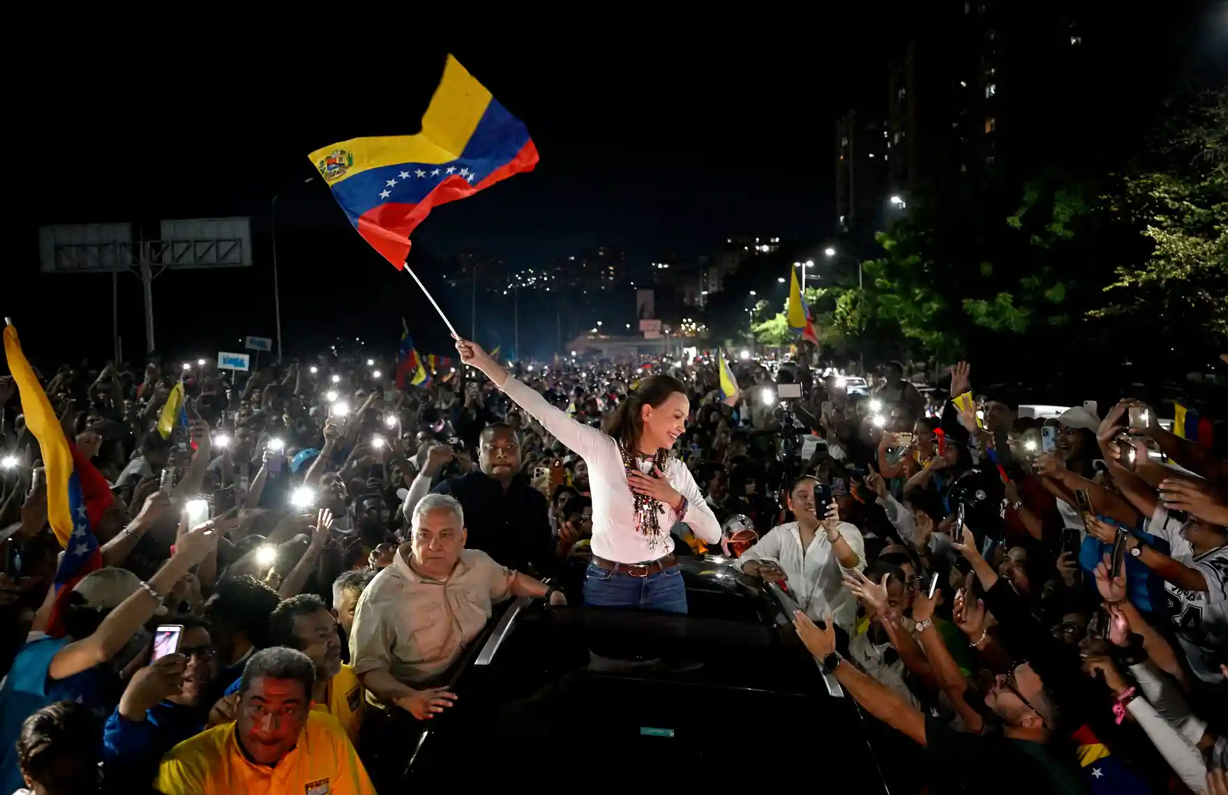 María Corina Machado Returns to Venezuela After Exile