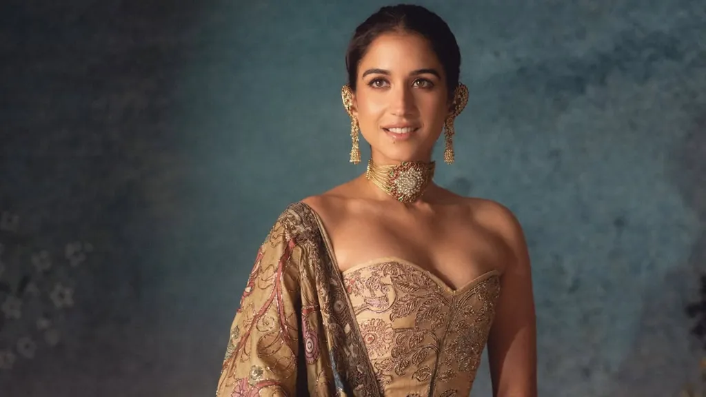 Radhika Ambani’s Kalamkari Ensemble Features Hand-Painted Motifs and Zardozi Work