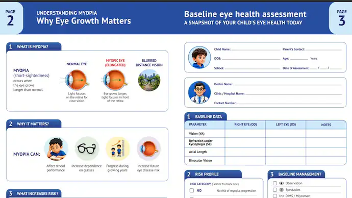 Vision Growth Card India: Track Myopia in Children