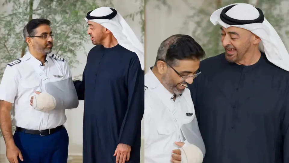 UAE President Offers to Train Injured Indian Pilot Smit Machchhar