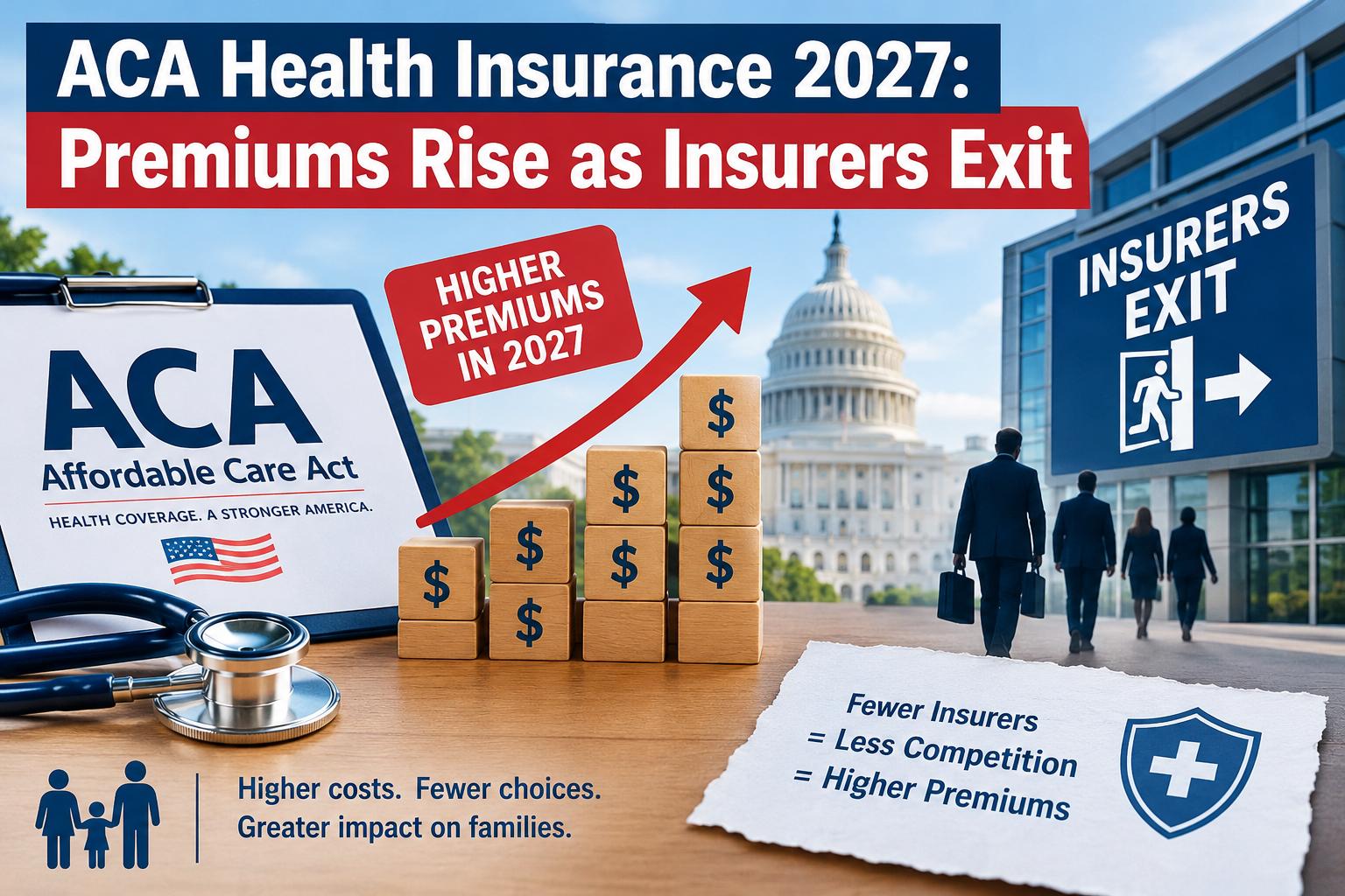 ACA Health Insurance 2027: Premiums Rise as Insurers Exit