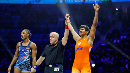 Tanu Sharma Wins Historic Bronze at Wrestling Worlds 2026 Tanu Sharma Wins Historic Bronze at Wrestling Worlds 2026