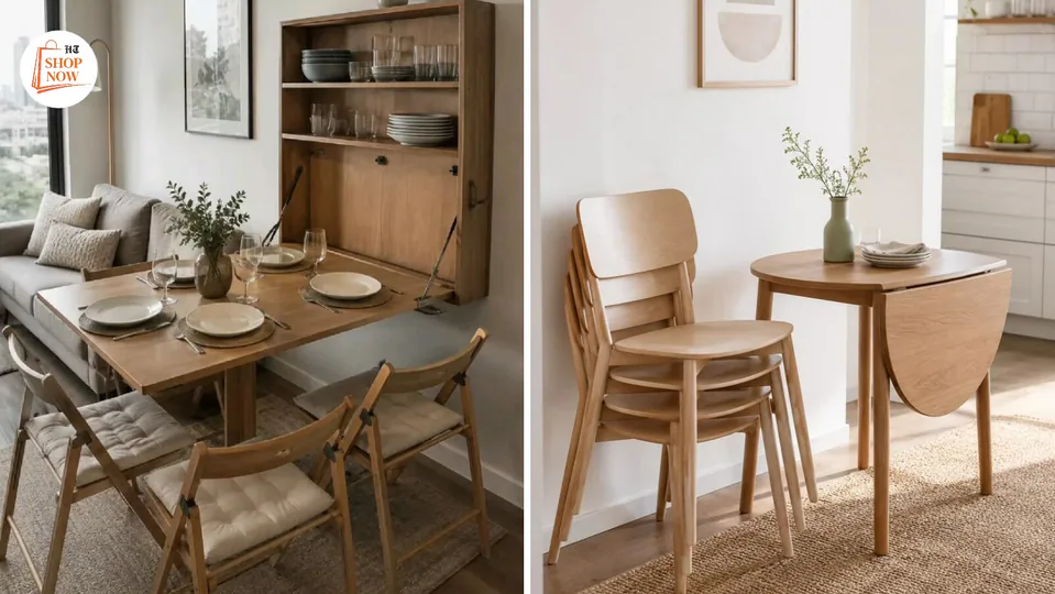 6 Space-Saving Dining Table Alternatives for Small Homes