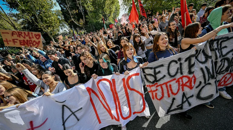 Italy Protests: Up to 1.5 Million Join Nationwide Strike
