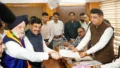 Hardeep Puri Files Rajya Sabha Bypoll Nomination in MP