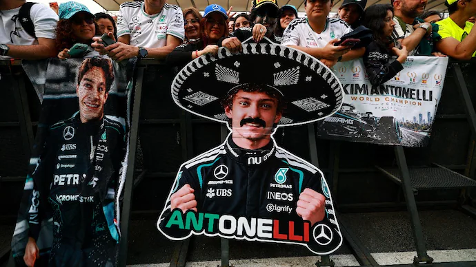 Kimi Antonelli Eyes Historic F1 Title at Mexican Grand Prix