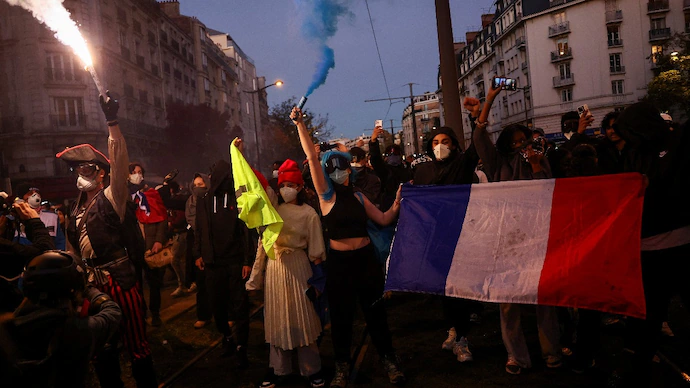 France Protests: 3.2 Lakh March as Students Plan Blockades